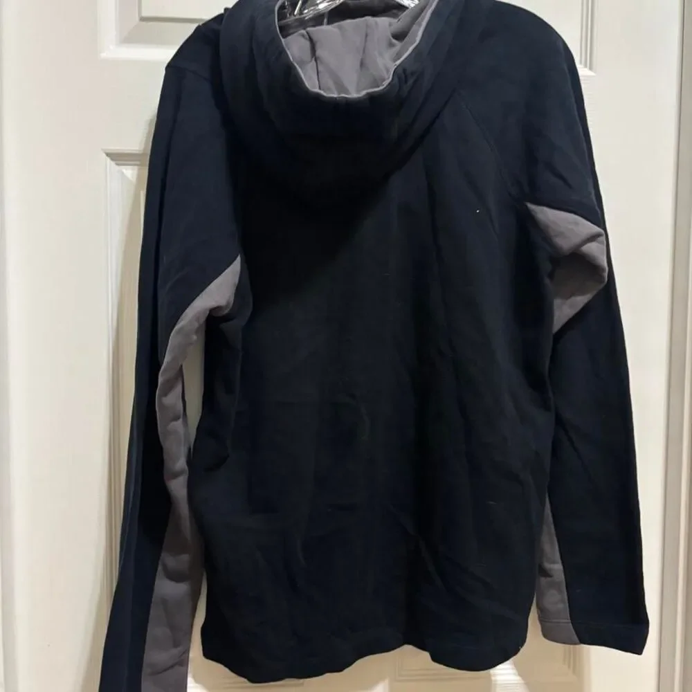 Jordan Men's Black and Navy Hoodie